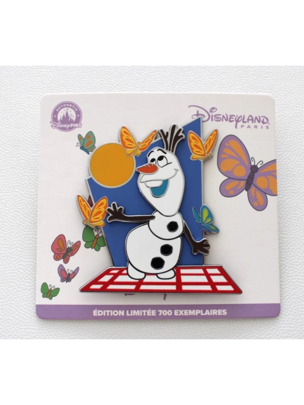 Disney Pin DLP Olaf with Butterflies Frozen 2025 700 Limited Edition